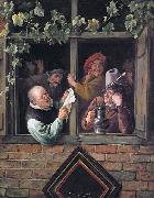 Jan Steen Rhetoricians at a Window oil painting artist